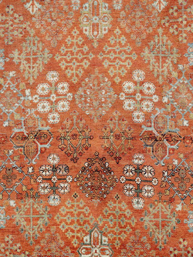 Vintage Persian Joshegan Rug, No.27297 - Gss