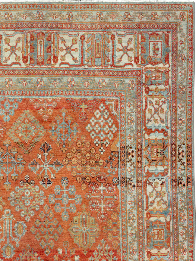 Vintage Persian Joshegan Rug, No.27297 - Gss