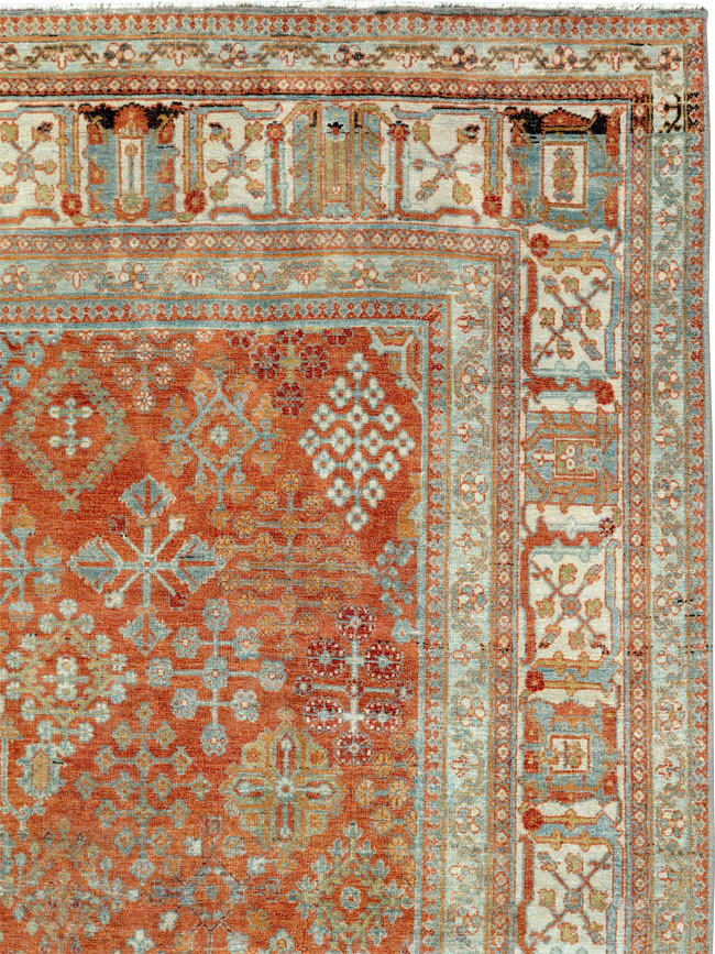 Vintage Persian Joshegan Rug, No.27297 - Gss