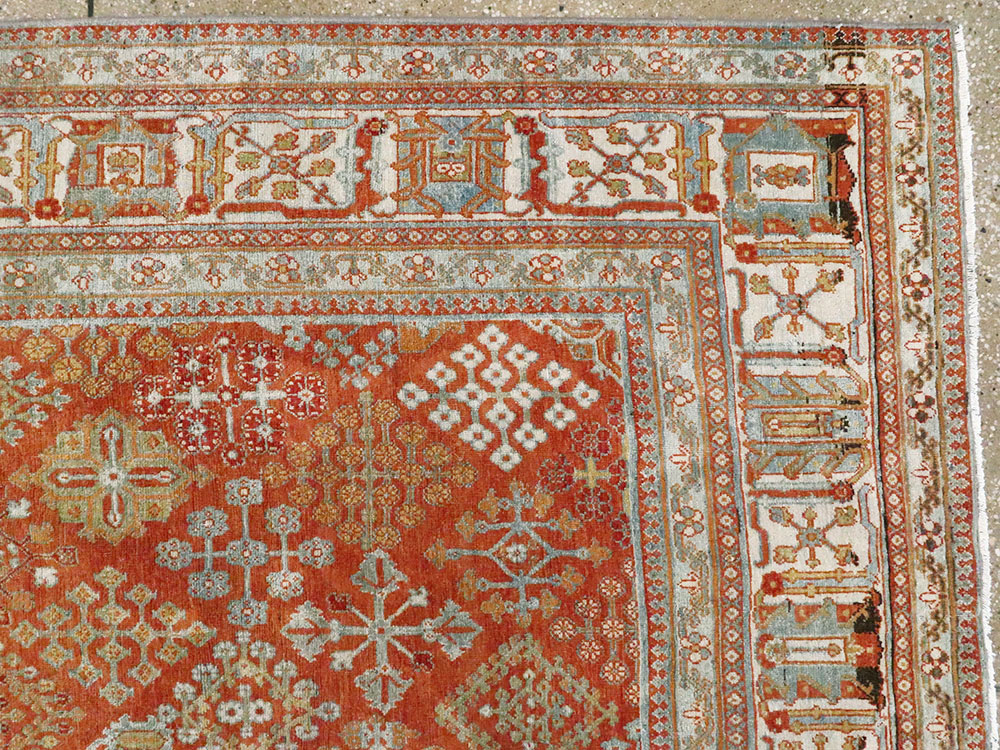 Vintage Persian Joshegan Rug, No.27297 - Gss