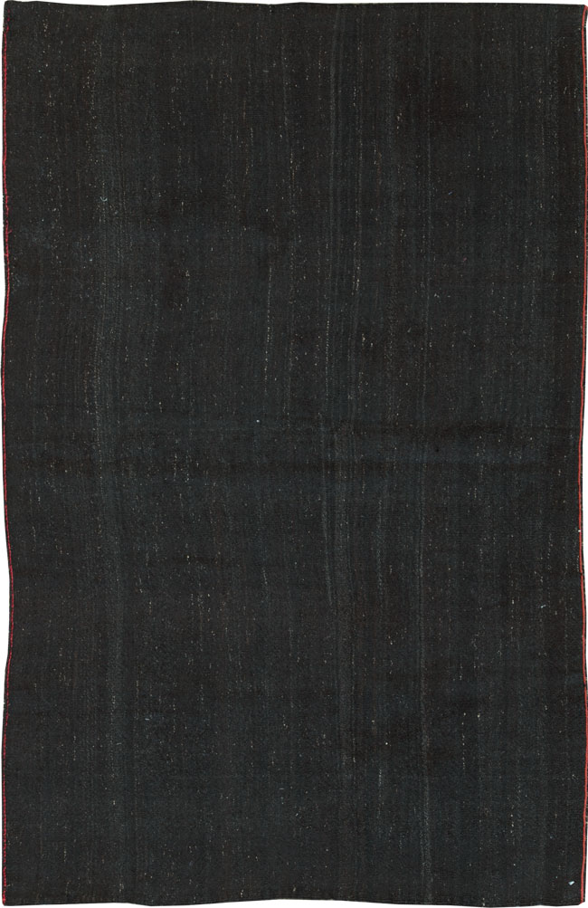 Vintage Turkish Flatweave Kilim Accent Rug, No.27298 - Gss