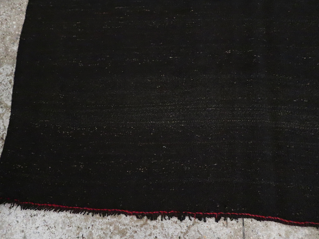 Vintage Turkish Flatweave Kilim Accent Rug, No.27298 - Gss