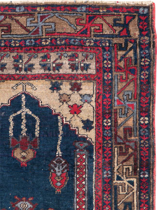 Antique Turkish Anatolian Rug (Pair: 1 of 2), No.27300 - Gss