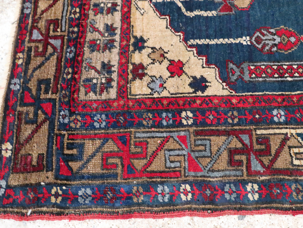 Antique Turkish Anatolian Rug (Pair: 1 of 2), No.27300 - Gss