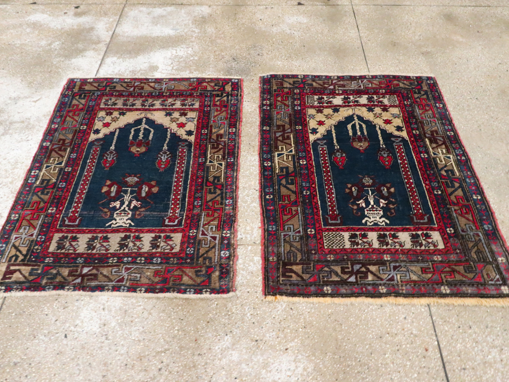 Antique Turkish Anatolian Rug (Pair: 1 of 2), No.27300 - Gss