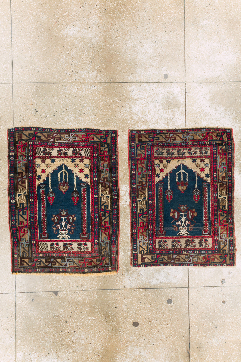 Antique Turkish Anatolian Rug (Pair: 1 of 2), No.27300 - Gss