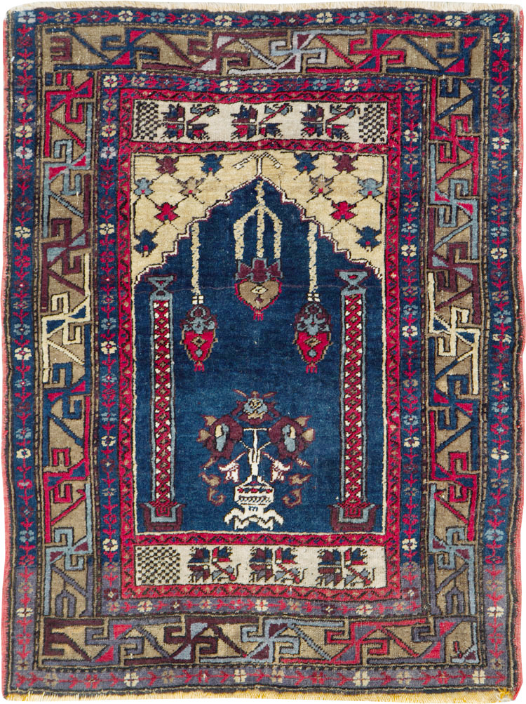 Antique Turkish Anatolian Rug (Pair: 2 of 2), No.27301 - Gss