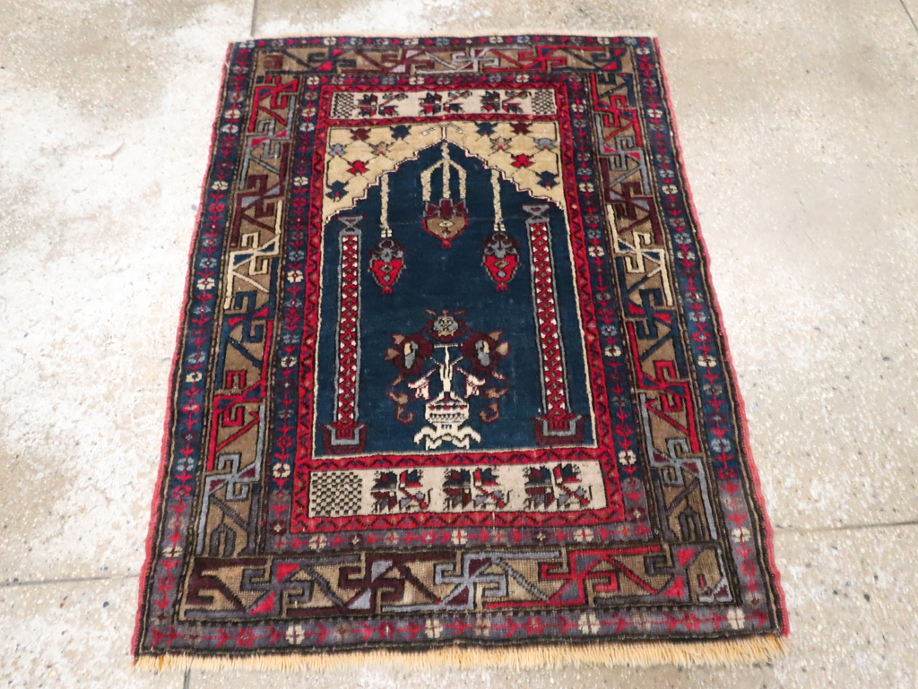 Antique Turkish Anatolian Rug (Pair: 2 of 2), No.27301 - Gss