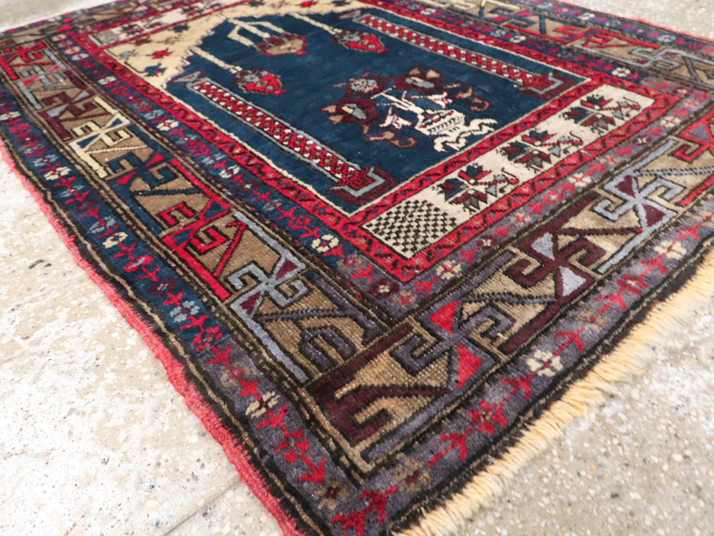 Antique Turkish Anatolian Rug (Pair: 2 of 2), No.27301 - Gss