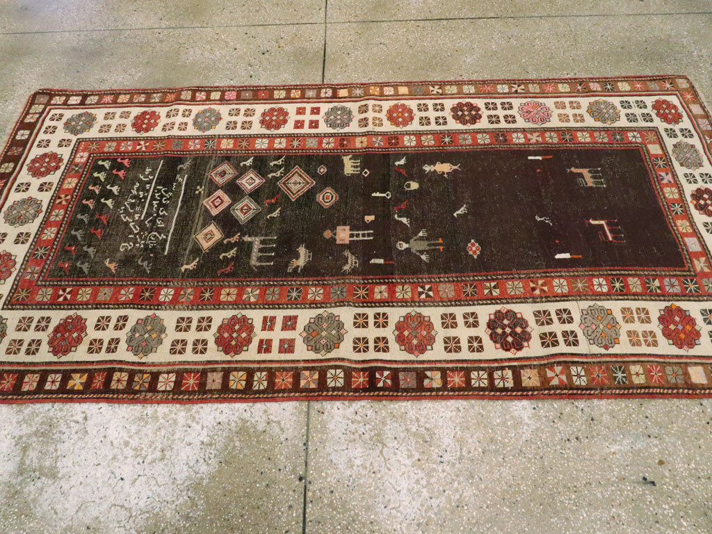 Antique Kurdish Rug, No.27317 - Gss