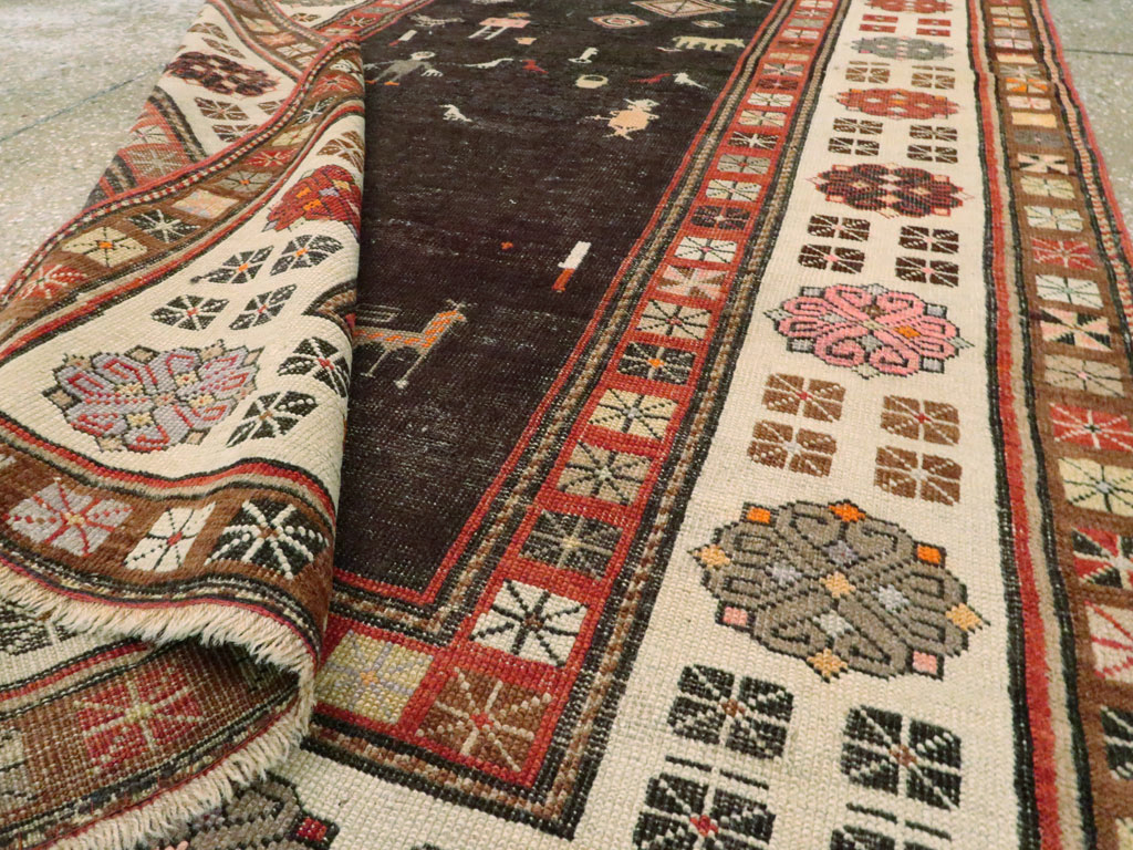 Antique Kurdish Rug, No.27317 - Gss