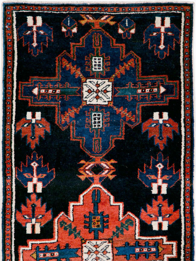 Antique Persian Malayer Runner, No.27335 - Gss