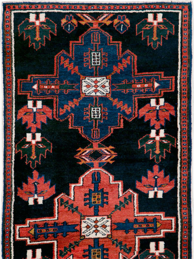 Antique Persian Malayer Runner, No.27335 - Gss