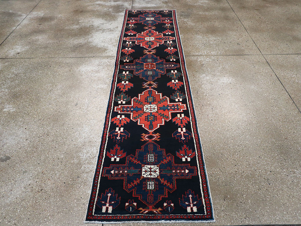 Antique Persian Malayer Runner, No.27335 - Gss