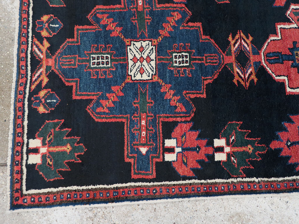 Antique Persian Malayer Runner, No.27335 - Gss