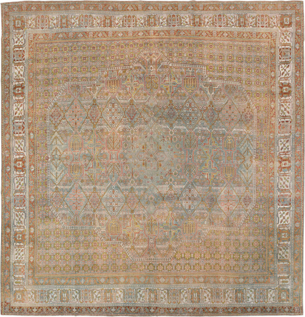 Antique Persian Joshegan Carpet, No.27337 - Gss