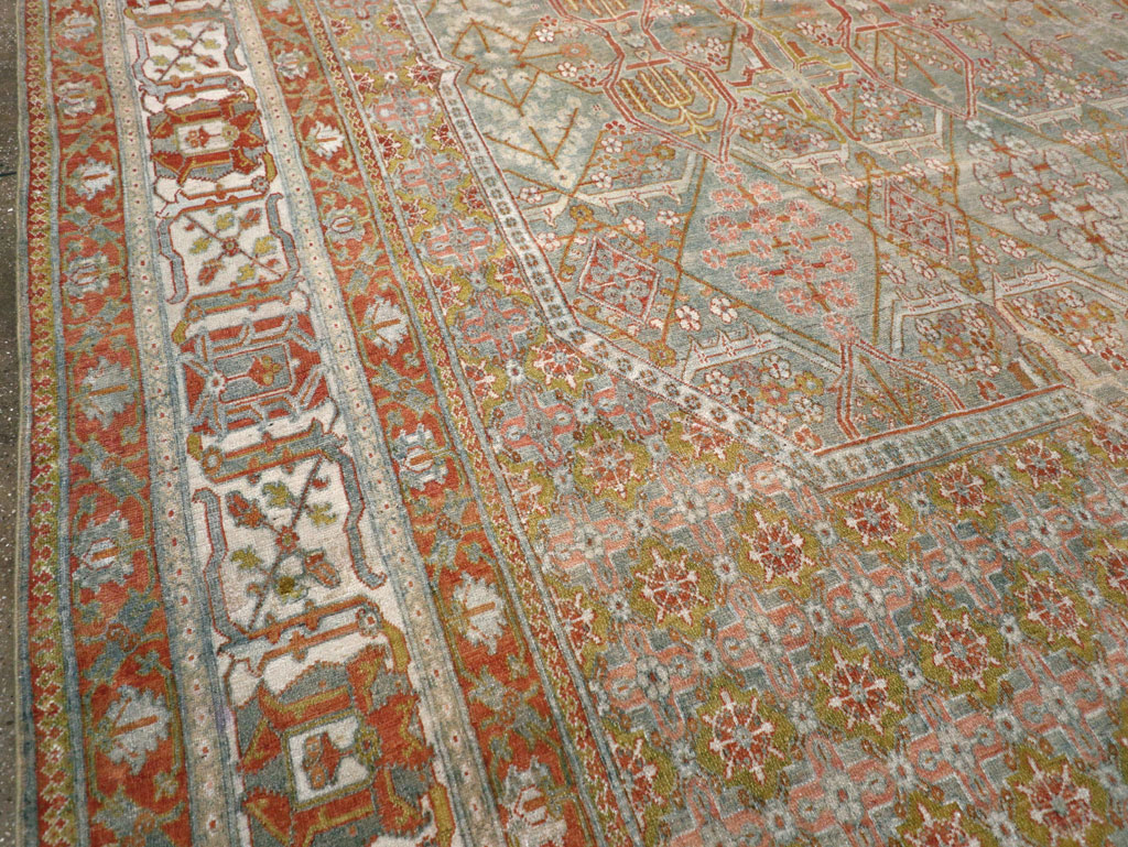 Antique Persian Joshegan Carpet, No.27337 - Gss