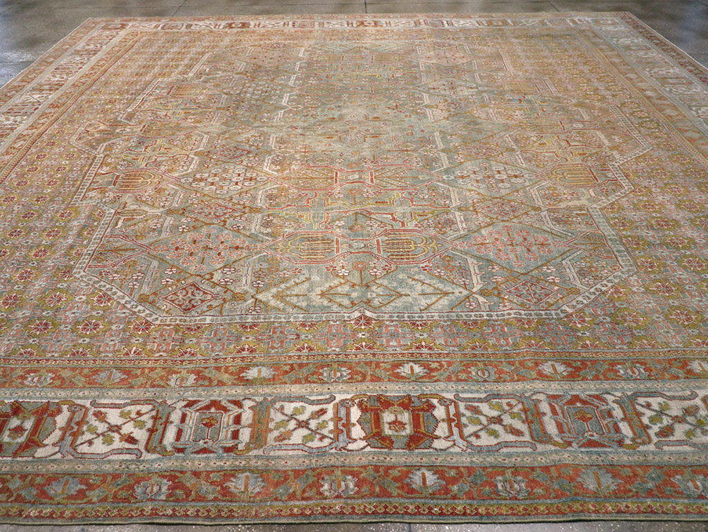 Antique Persian Joshegan Carpet, No.27337 - Gss