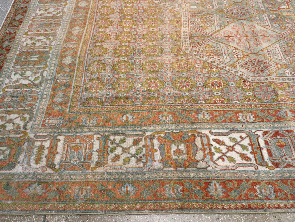 Antique Persian Joshegan Carpet, No.27337 - Gss