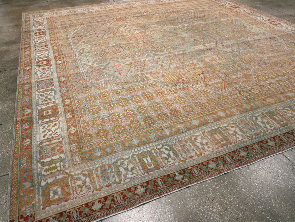 Antique Persian Joshegan Carpet, No.27337 - Gss