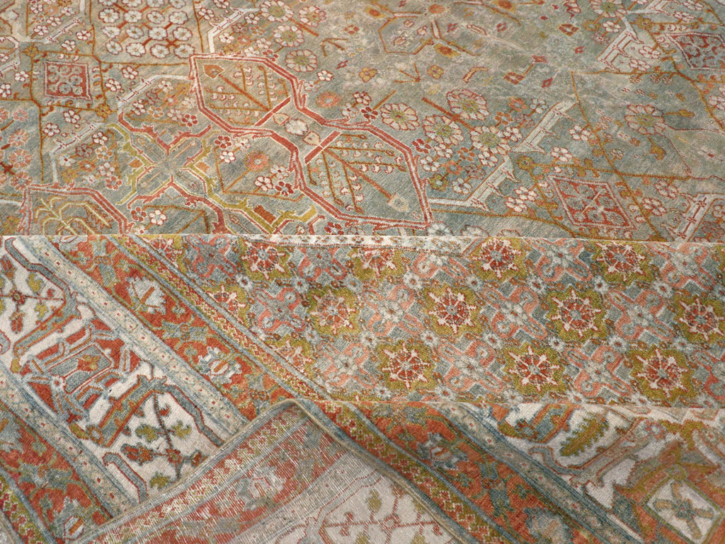 Antique Persian Joshegan Carpet, No.27337 - Gss