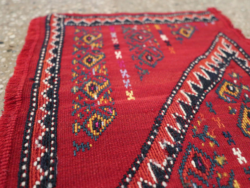 Vintage Persian Qashqai Sampler Rug, No.27351 - Gss