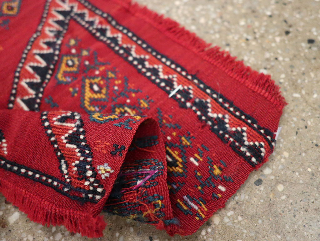 Vintage Persian Qashqai Sampler Rug, No.27351 - Gss