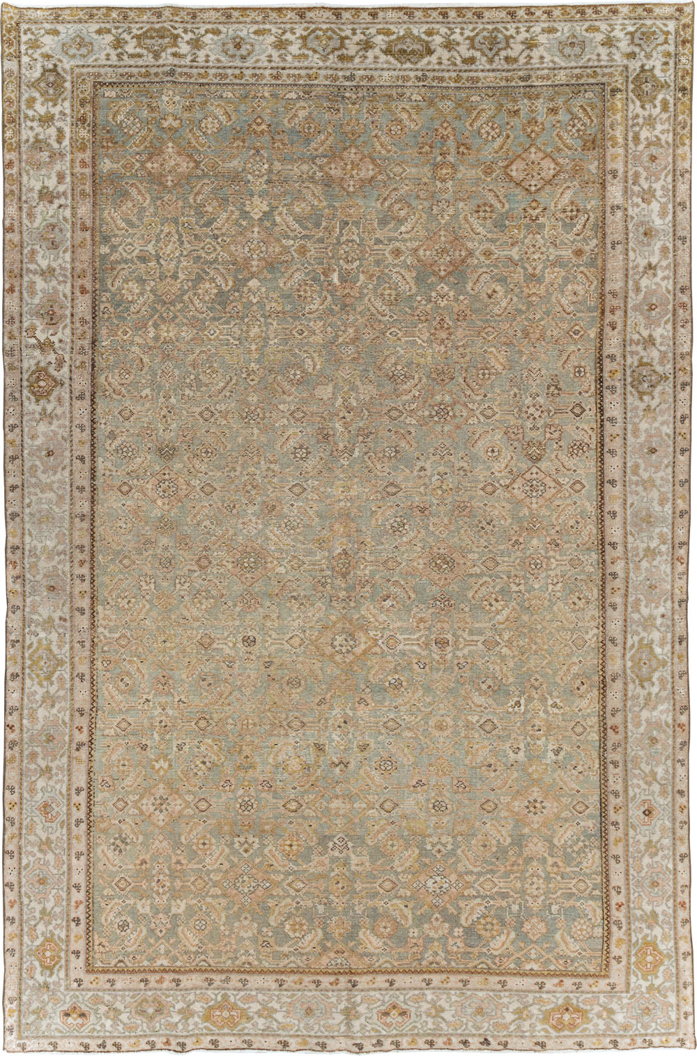 Antique Persian Malayer Accent Carpet, No.27355 - Gss