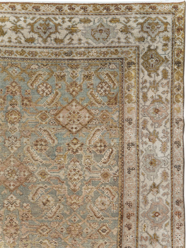 Antique Persian Malayer Accent Carpet, No.27355 - Gss