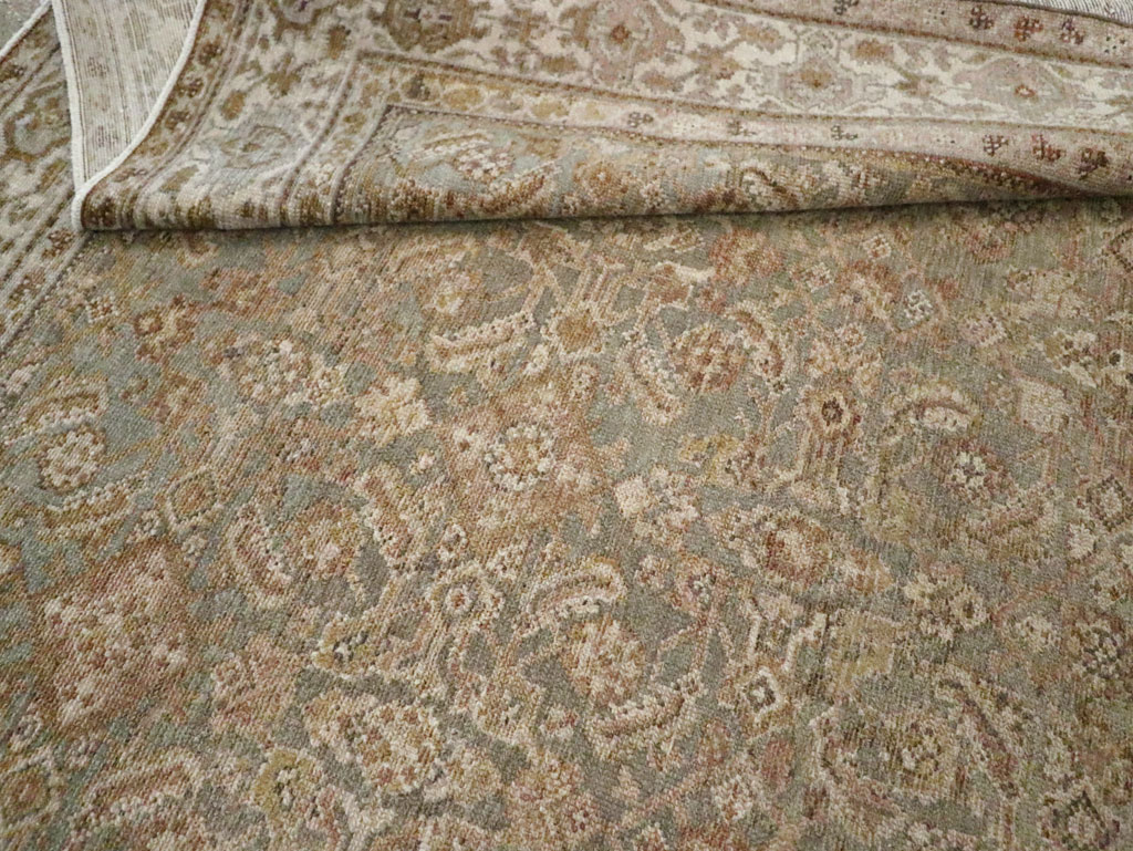 Antique Persian Malayer Accent Carpet, No.27355 - Gss