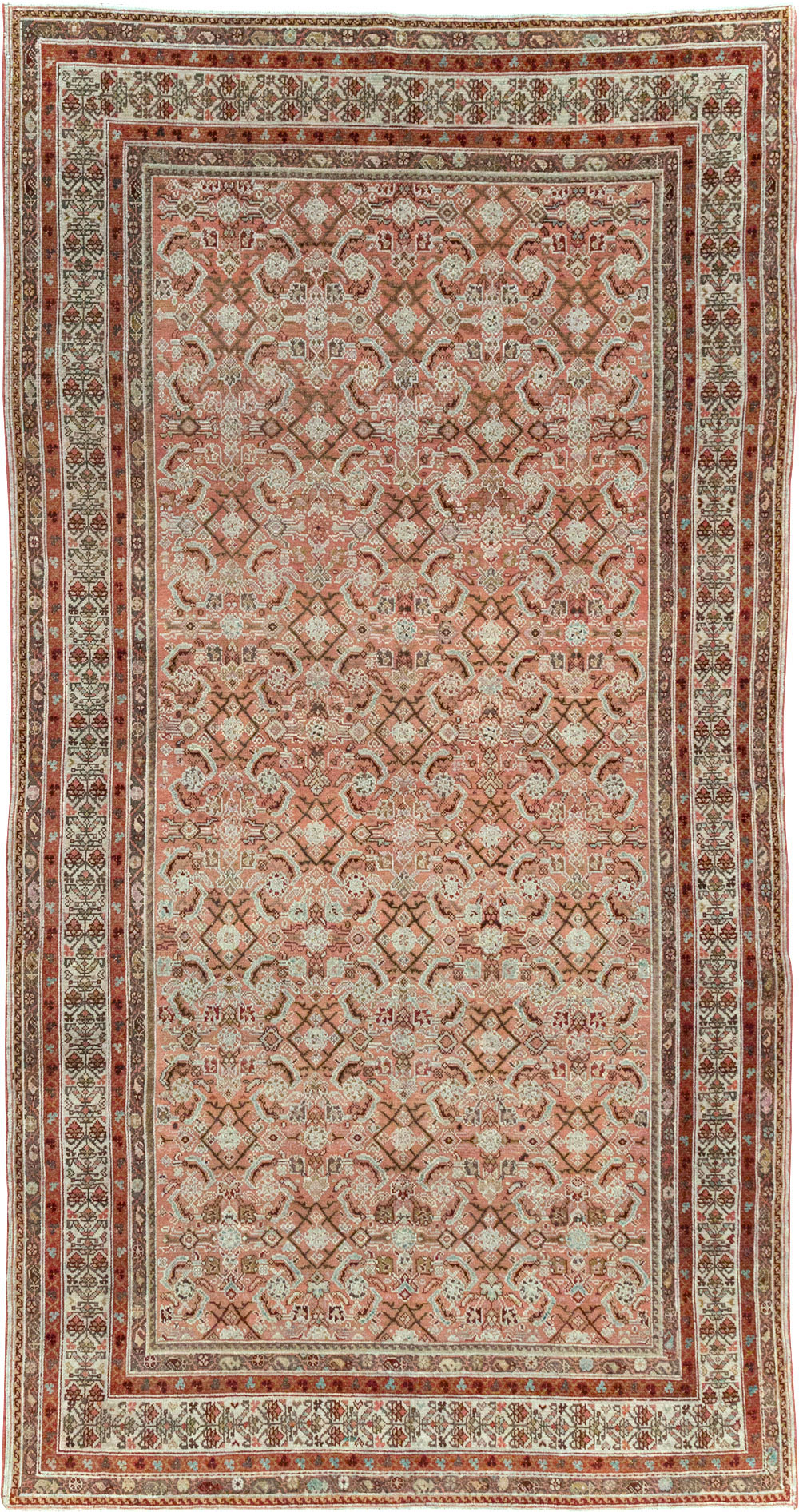 Antique Persian Malayer Rug, No.27356 - Gss