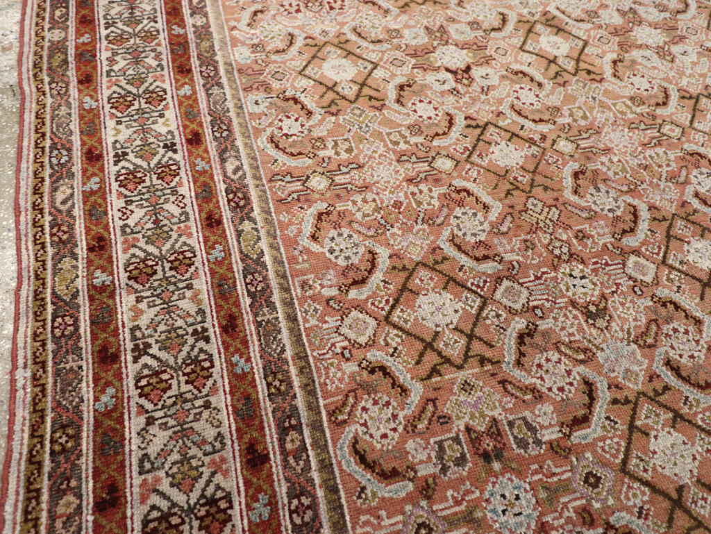 Antique Persian Malayer Rug, No.27356 - Gss