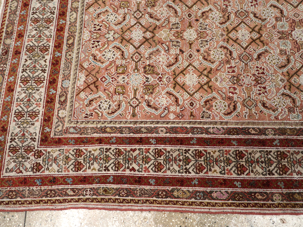 Antique Persian Malayer Rug, No.27356 - Gss