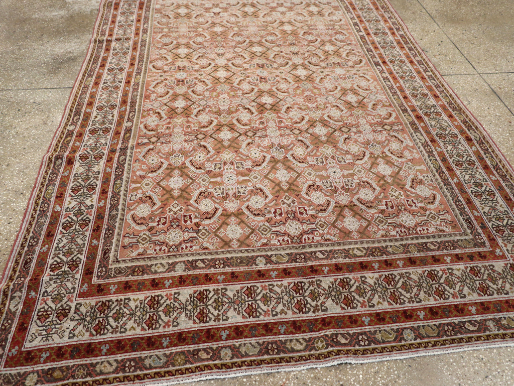 Antique Persian Malayer Rug, No.27356 - Gss