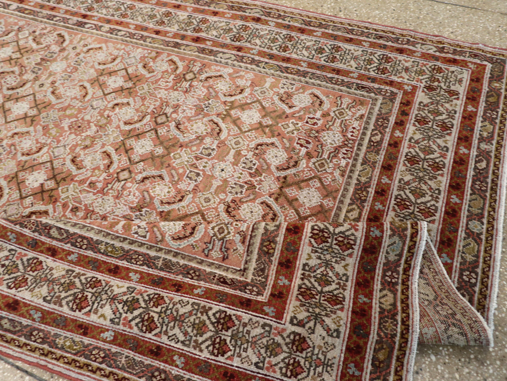 Antique Persian Malayer Rug, No.27356 - Gss