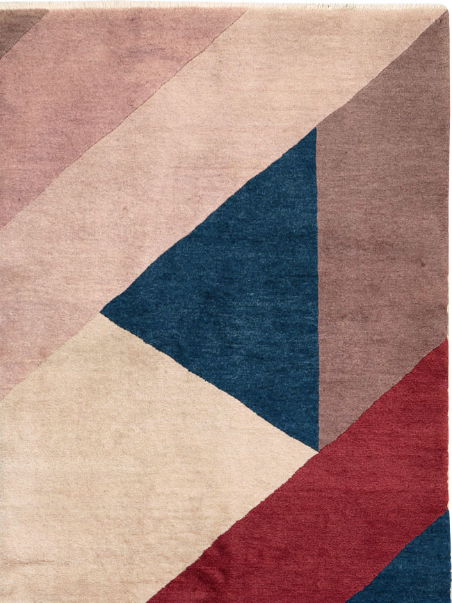 Vintage Chinese Art Deco Rug, No.27360 - Gss