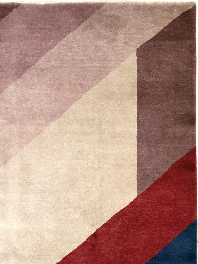 Vintage Chinese Art Deco Rug, No.27360 - Gss