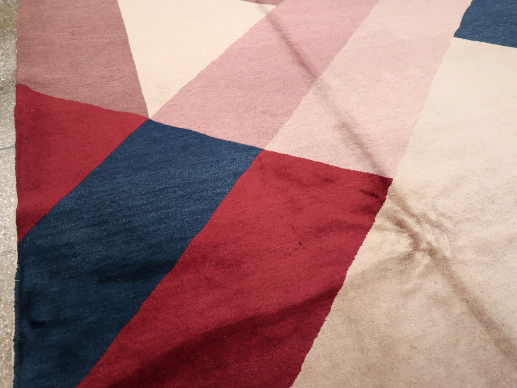 Vintage Chinese Art Deco Rug, No.27360 - Gss