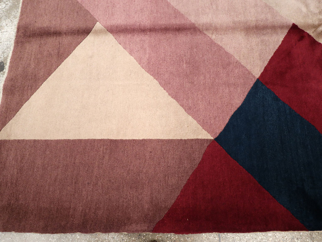 Vintage Chinese Art Deco Rug, No.27360 - Gss