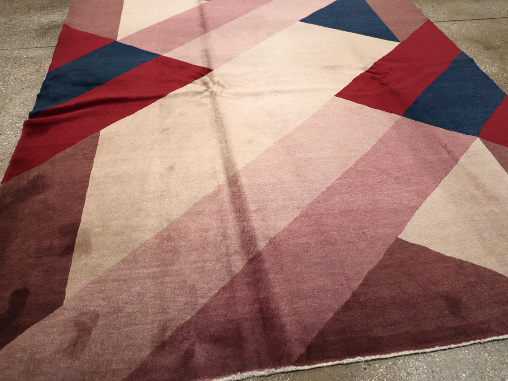 Vintage Chinese Art Deco Rug, No.27360 - Gss