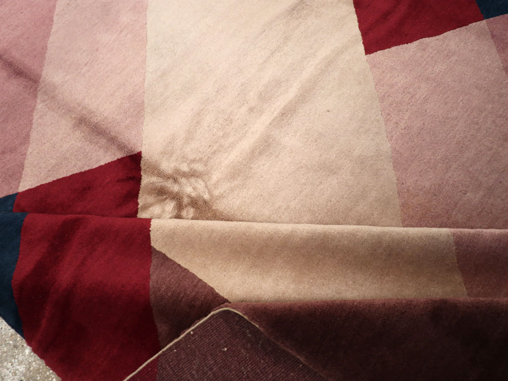 Vintage Chinese Art Deco Rug, No.27360 - Gss