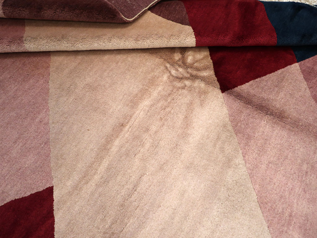 Vintage Chinese Art Deco Rug, No.27360 - Gss