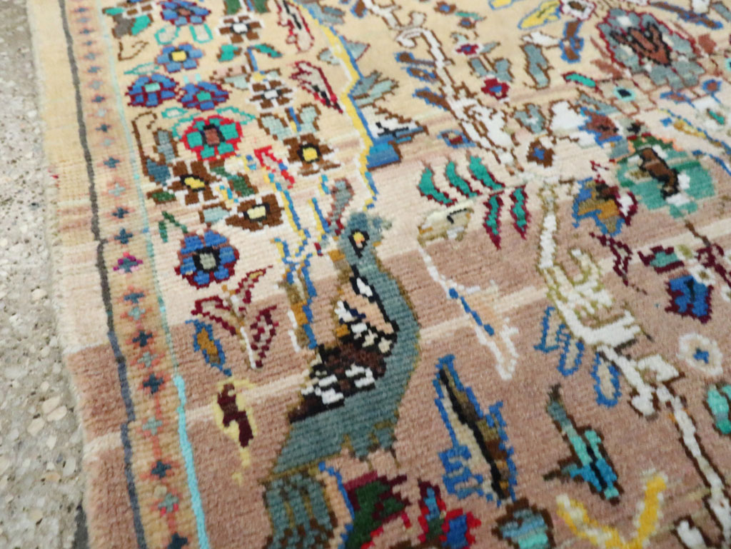 Vintage Persian Tabriz Rug, No.27361 - Gss