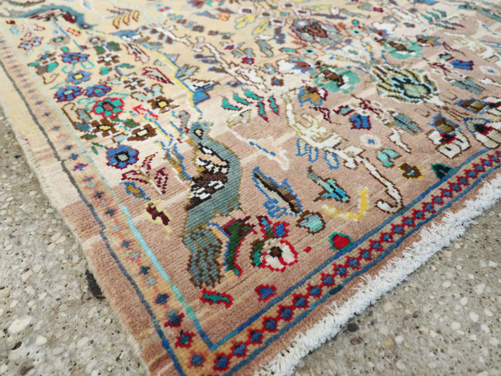 Vintage Persian Tabriz Rug, No.27361 - Gss