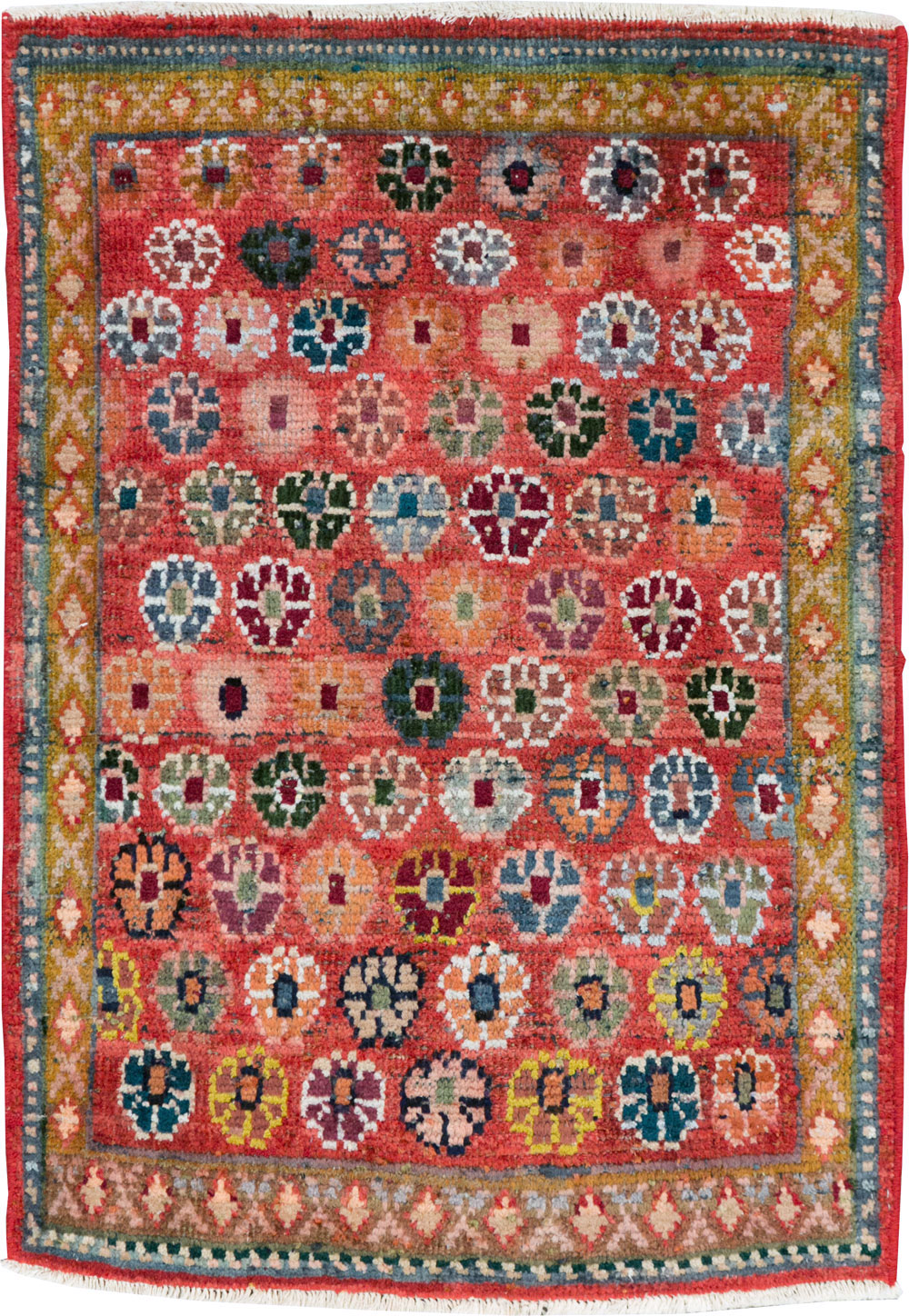 Vintage Persian Mahal Rug, No.27363 - Gss