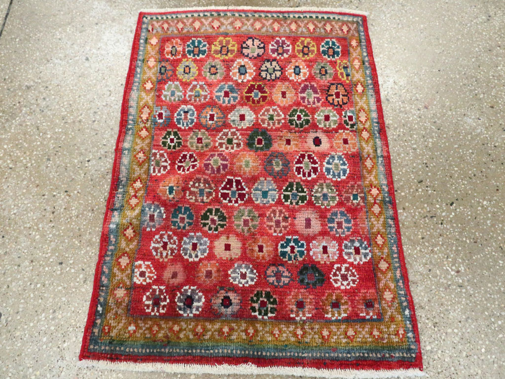 Vintage Persian Mahal Rug, No.27363 - Gss