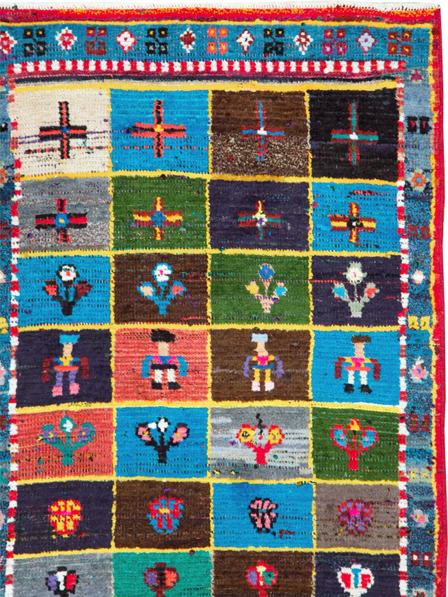 Vintage Persian Malayer Rug, No.27368 - Gss