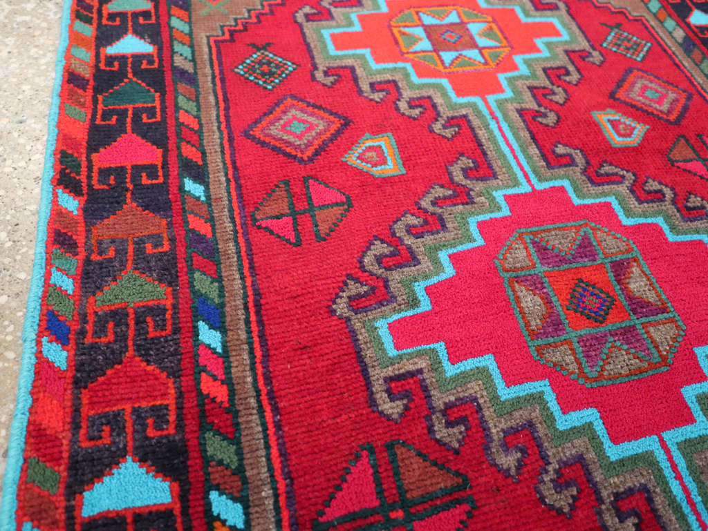 Vintage Persian Hamadan Rug, No.27370 - Gss