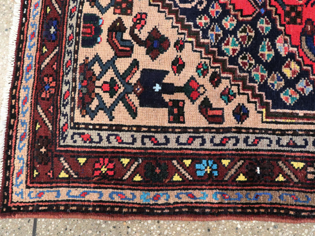 Vintage Persian Hamadan Rug, No.27371 - Gss
