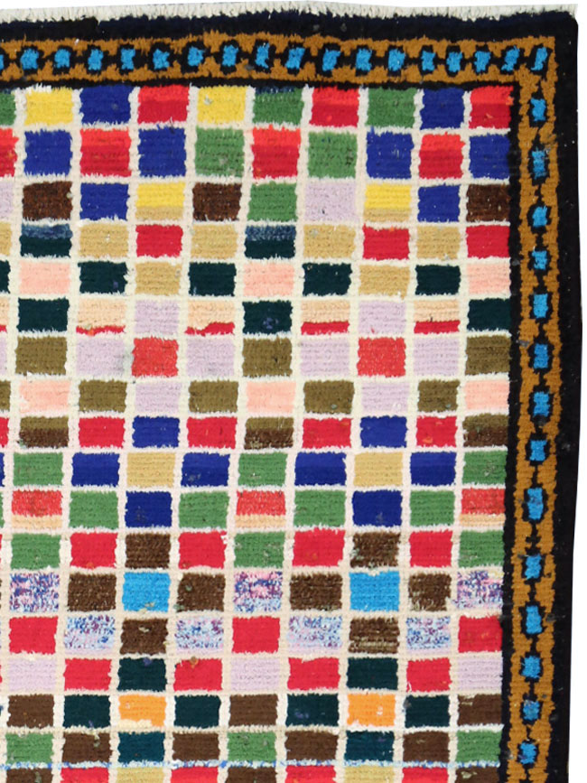 Vintage Persian Mahal Rug, No.27372 - Gss